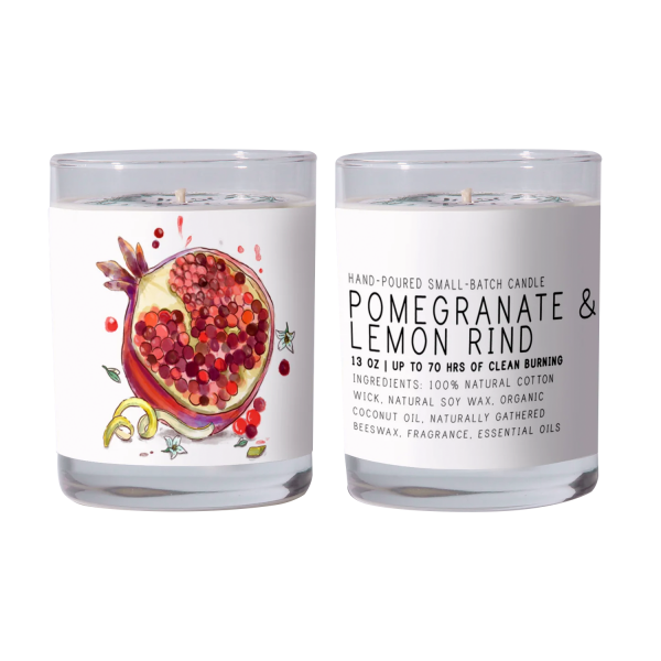 Pomegranate & Lemon Rind Candle 7oz